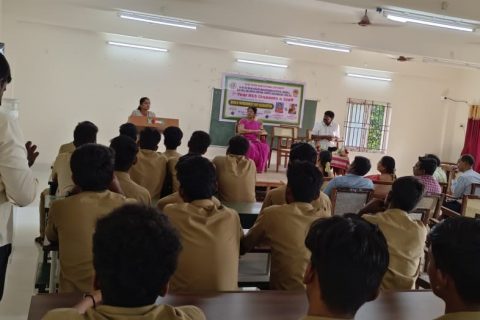 LECTURE WAS DELIVERED BY MS. A. KARTHIKEYANI IFS, DFO