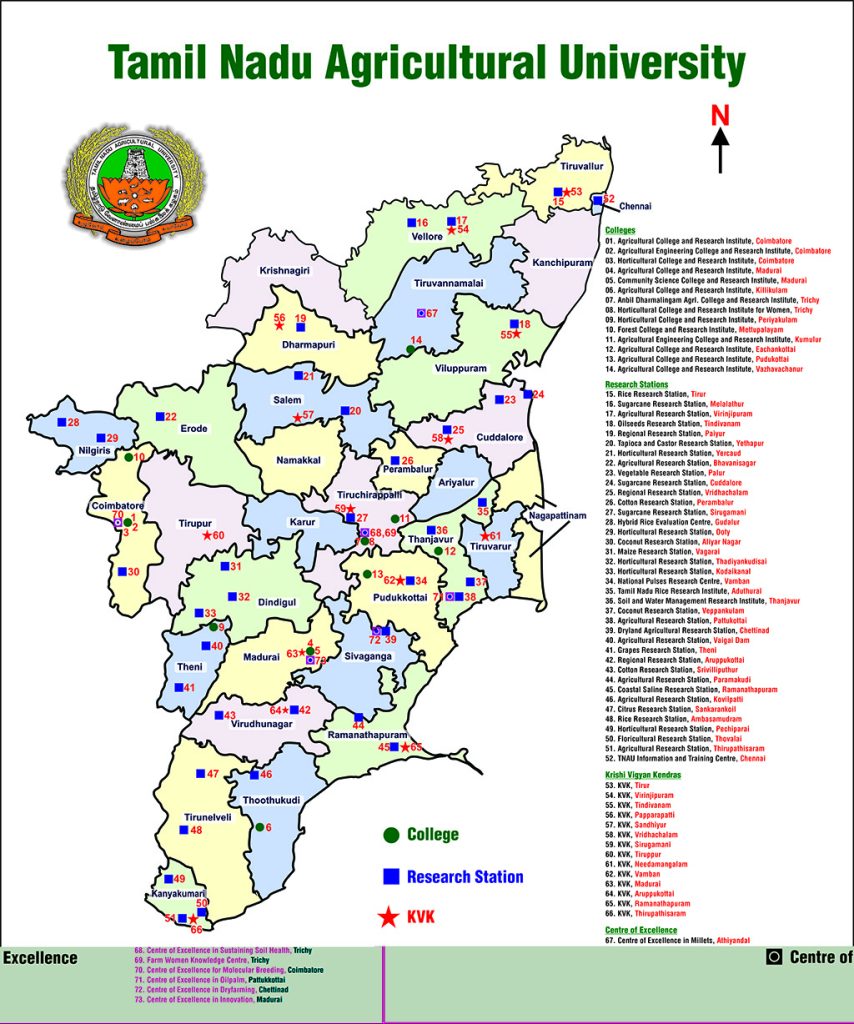 About Tnau Tamil Nadu Agricultural University