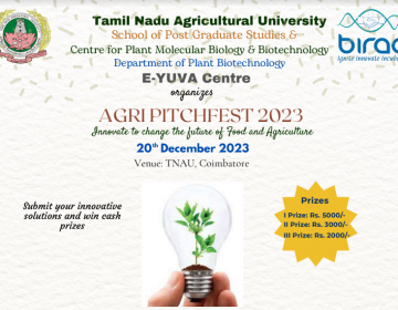 Vocational Stream RANK LIST - Tamil Nadu Agricultural University